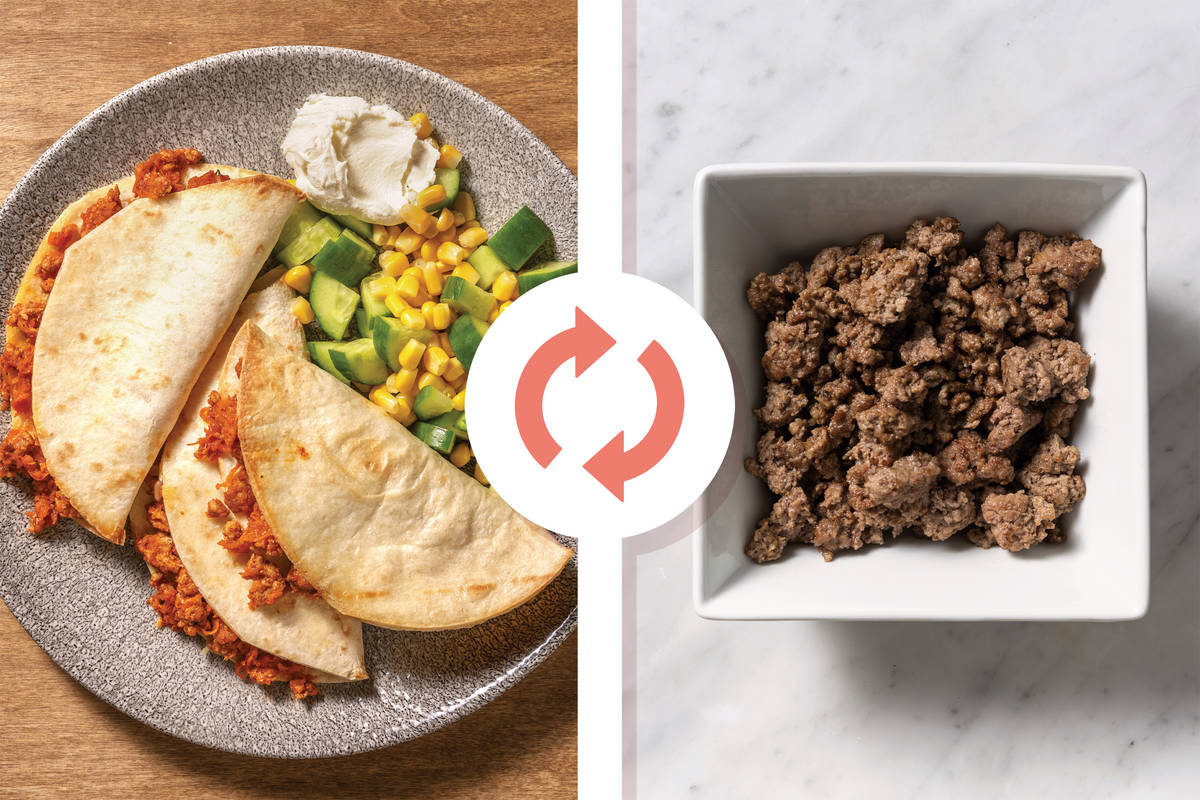 Tex-Mex Beef Quesadillas