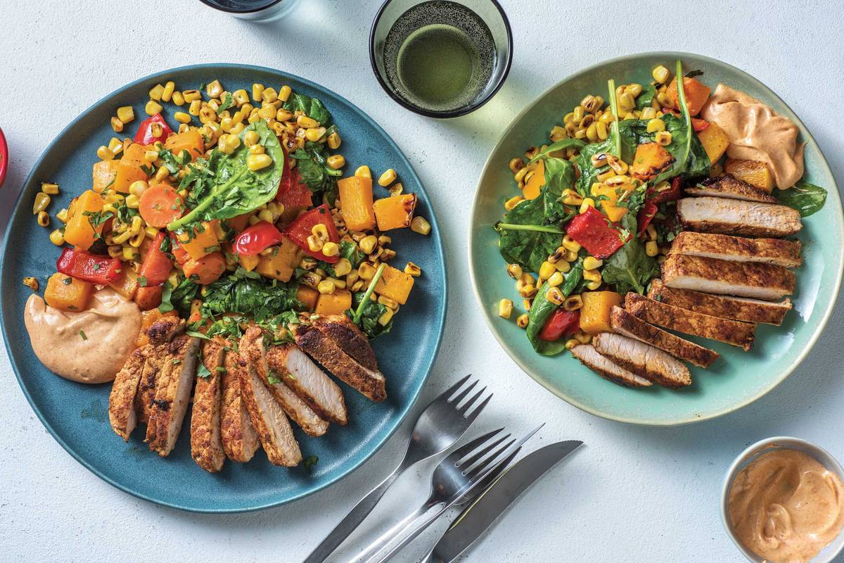 Mexican Spiced Pork Steaks