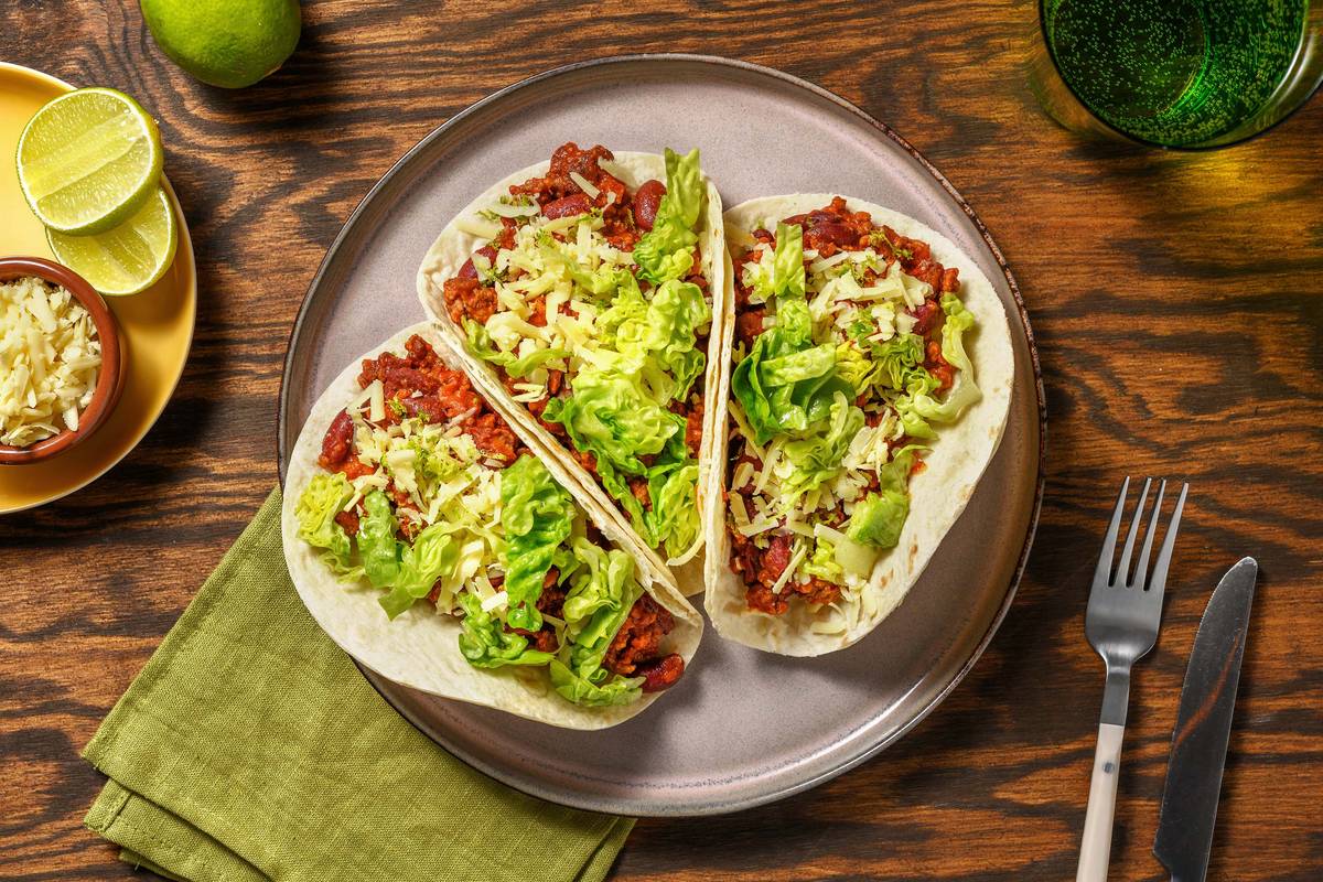 Tex-Mex Beef Tacos