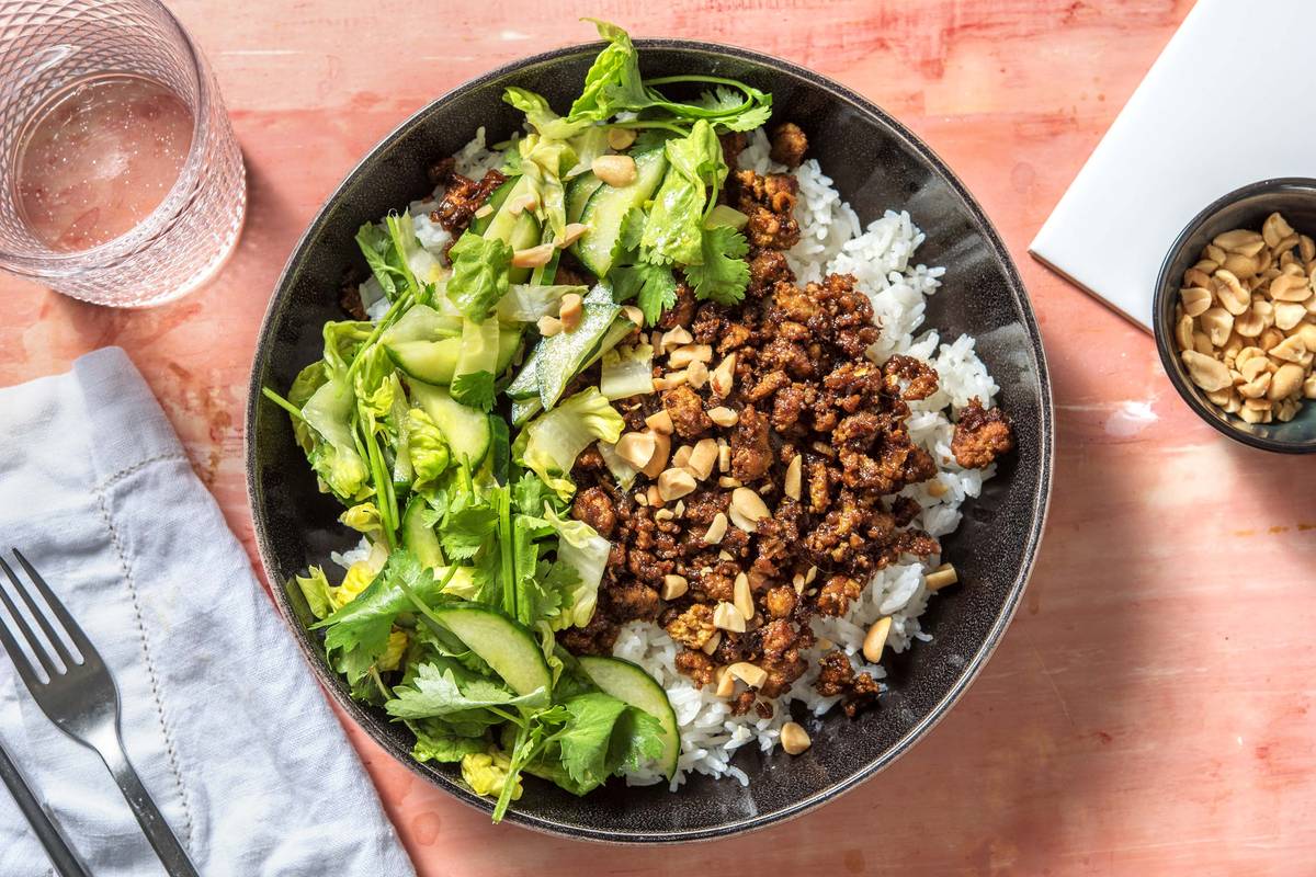 Thai Larb Style Pork Salad