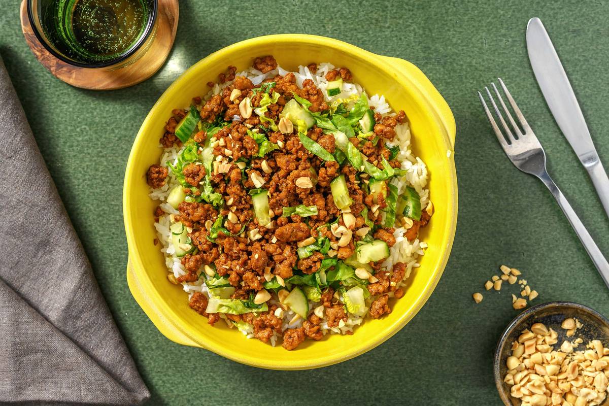 Thai Larb Style Pork Salad
