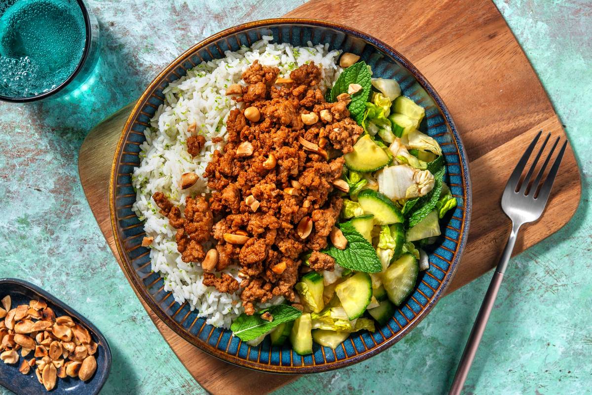 Thai Larb Style Pork Salad