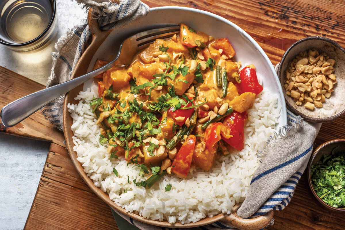 Thai Pumpkin & Veggie Red Curry