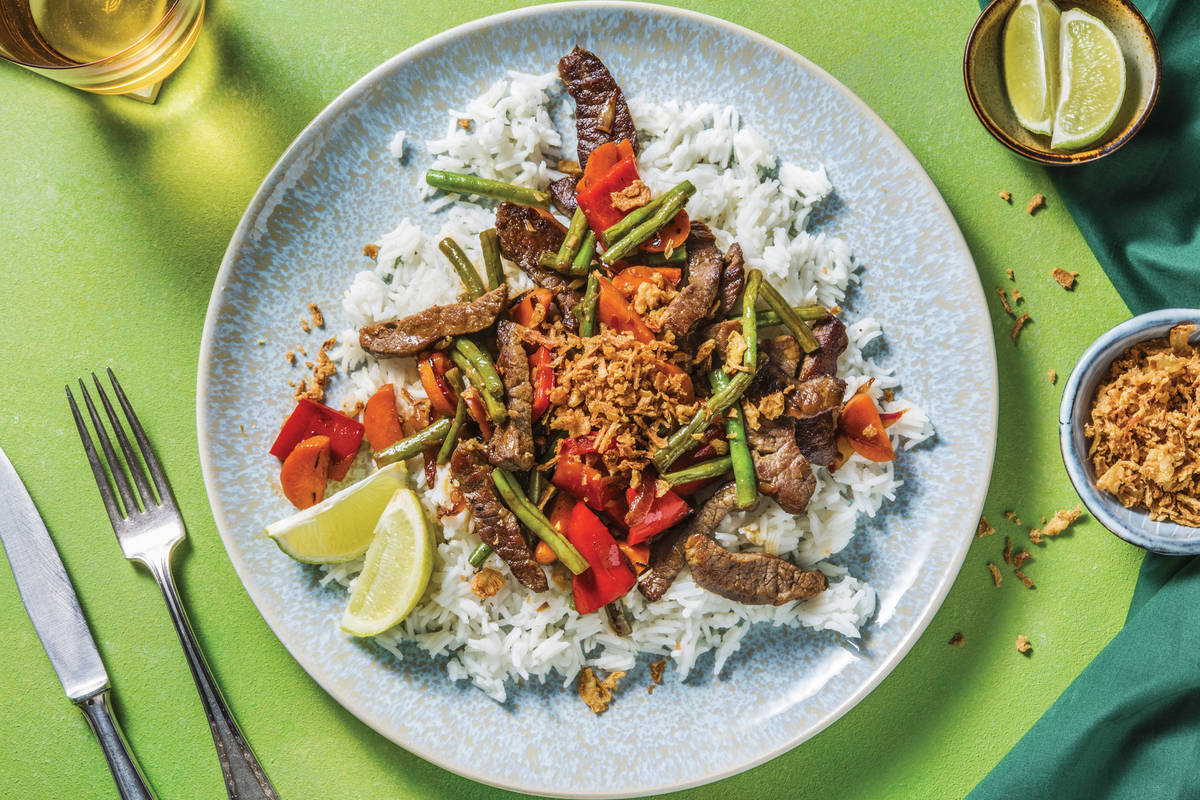 Thai Spiced Beef Stir-Fry