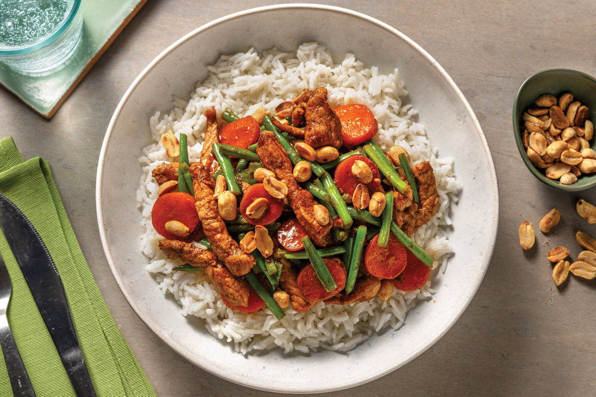 Thai-Spiced Pork & Veggie Stir-Fry