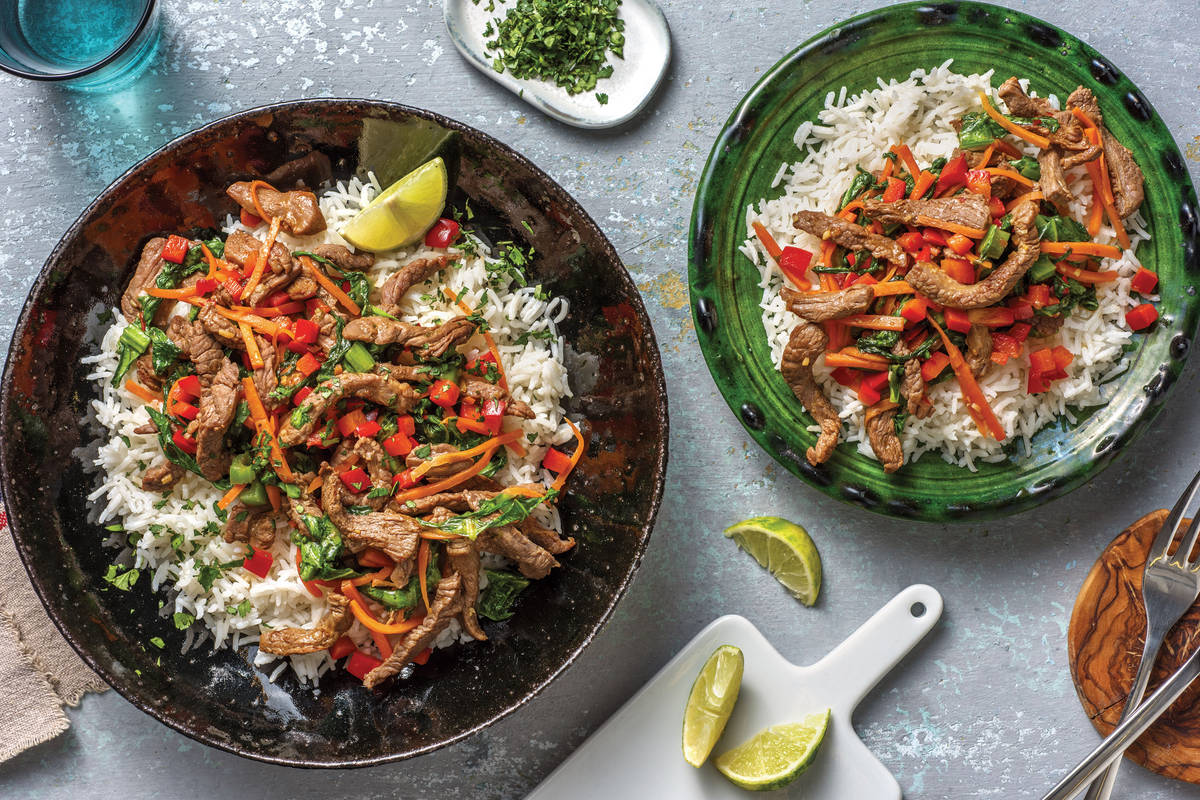 Thai-Style Beef Stir-Fry