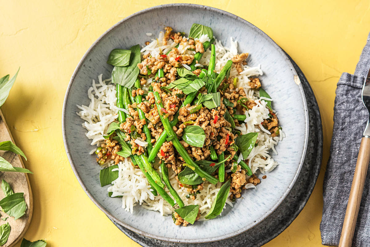 Thai Style Pork Stir-Fry