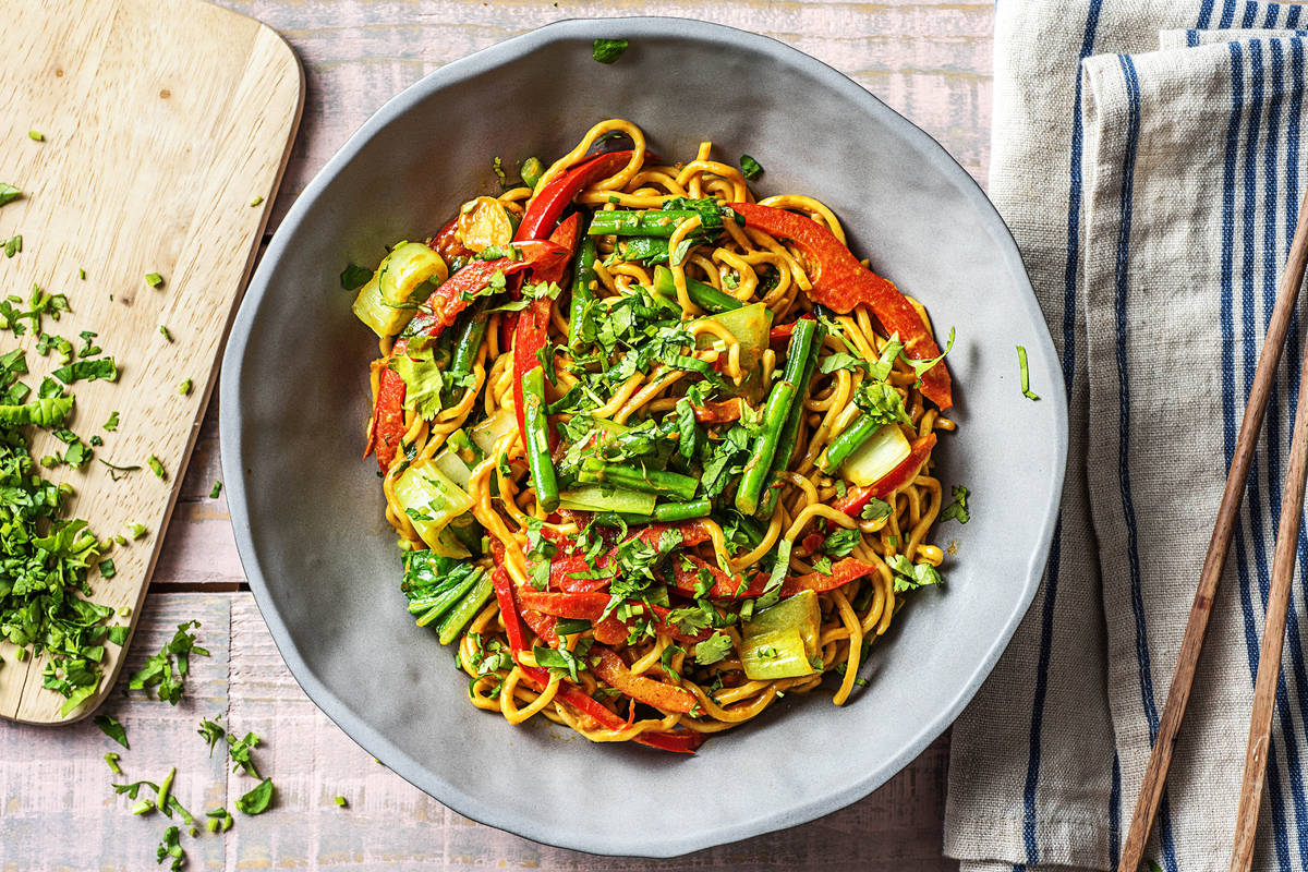 Thai Veggie Noodles (v)
