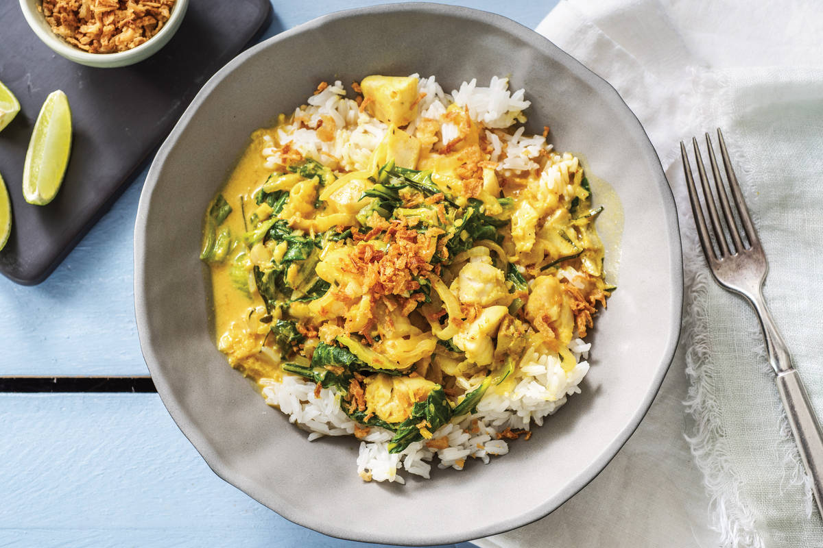 Thai Yellow Fish Curry