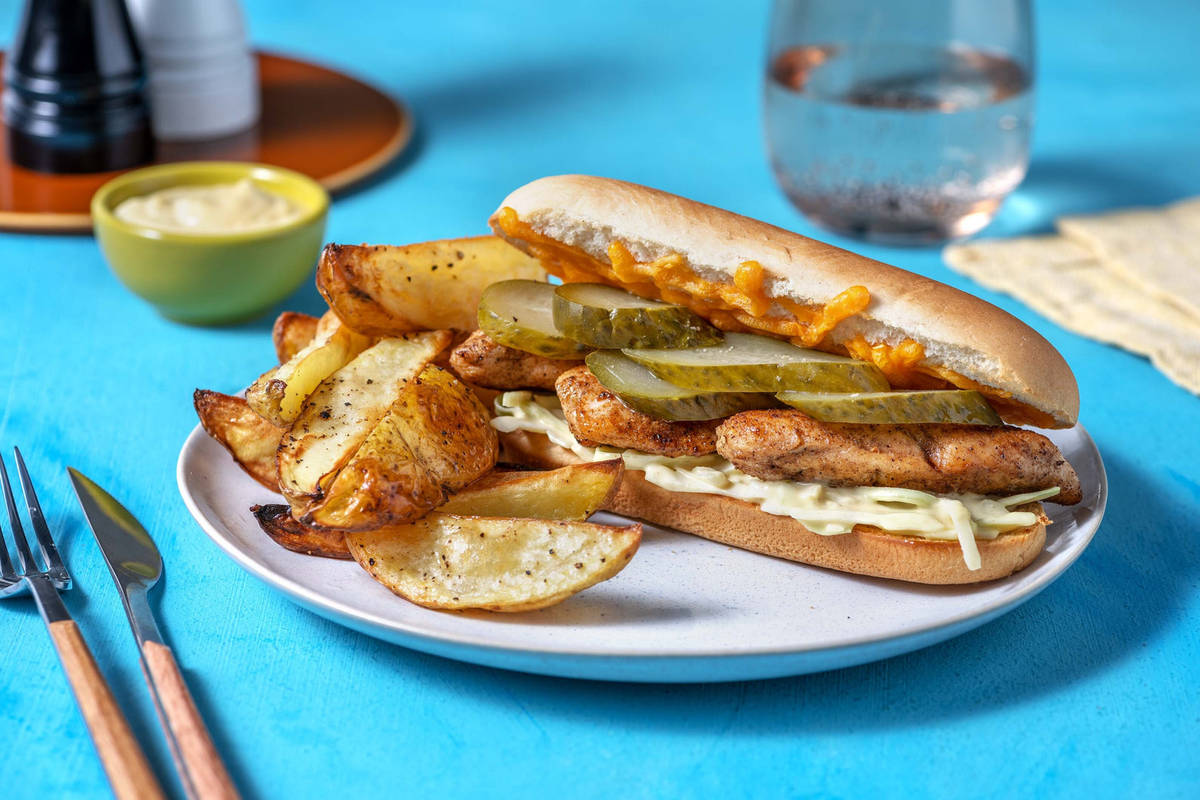 Sandwichs au poulet façon « Rachel »