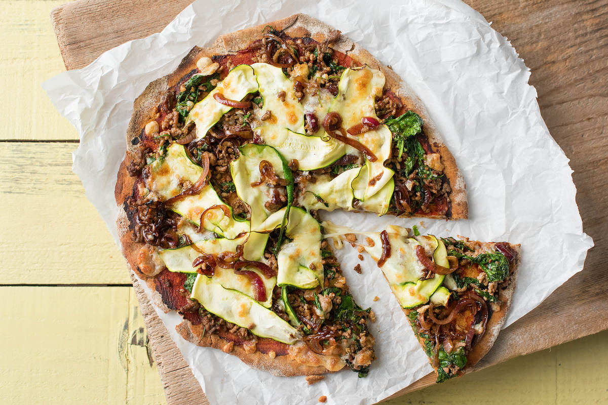 Beef & Caramelised Onion Pizza