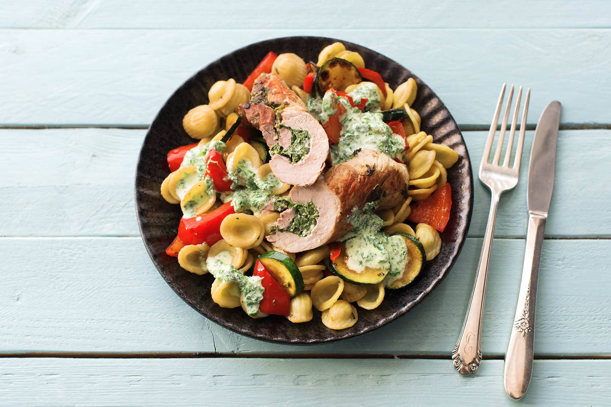 Italienische Schnitzelröllchen