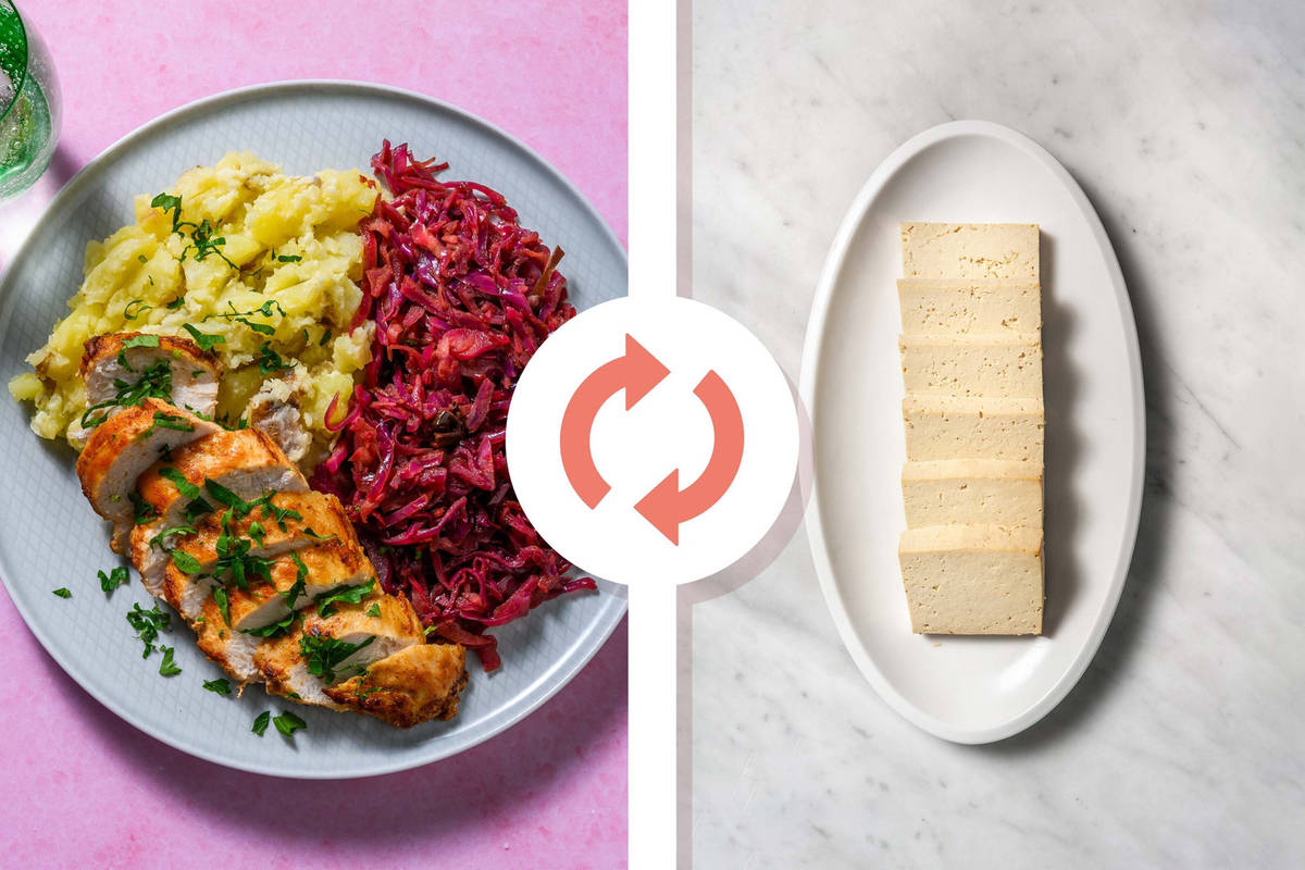 Tofu and Braised Cabbage