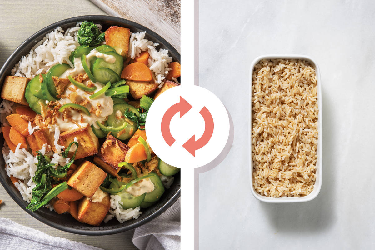 Tofu & Veggie Poke Bowl