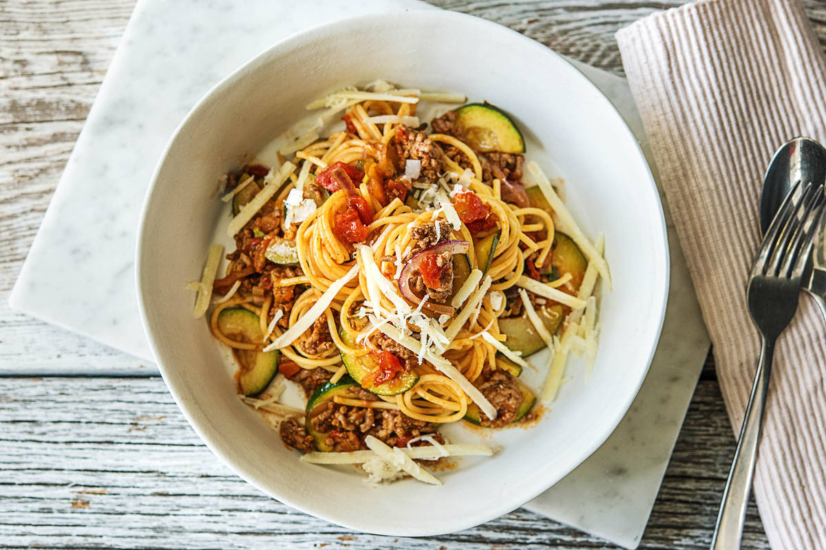 Tomato-Garlic Beef Ragu