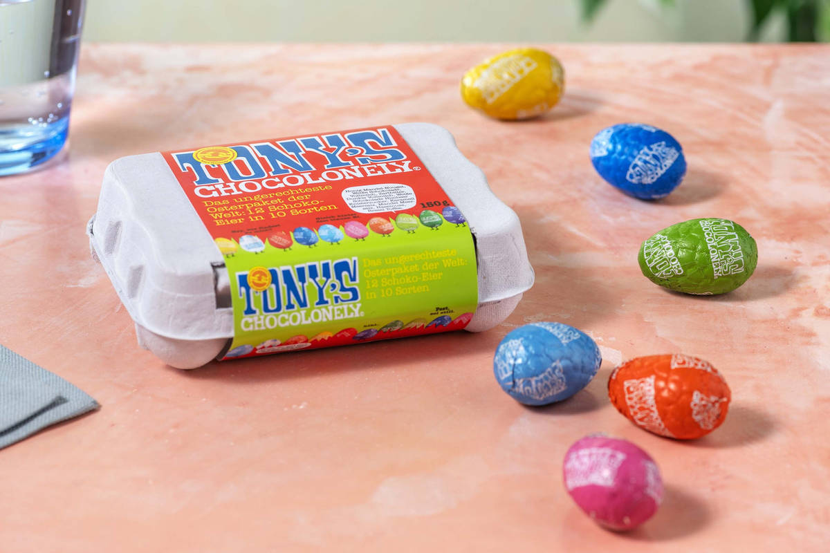 Tony's Chocolonely Schoko-Ostereier-Box