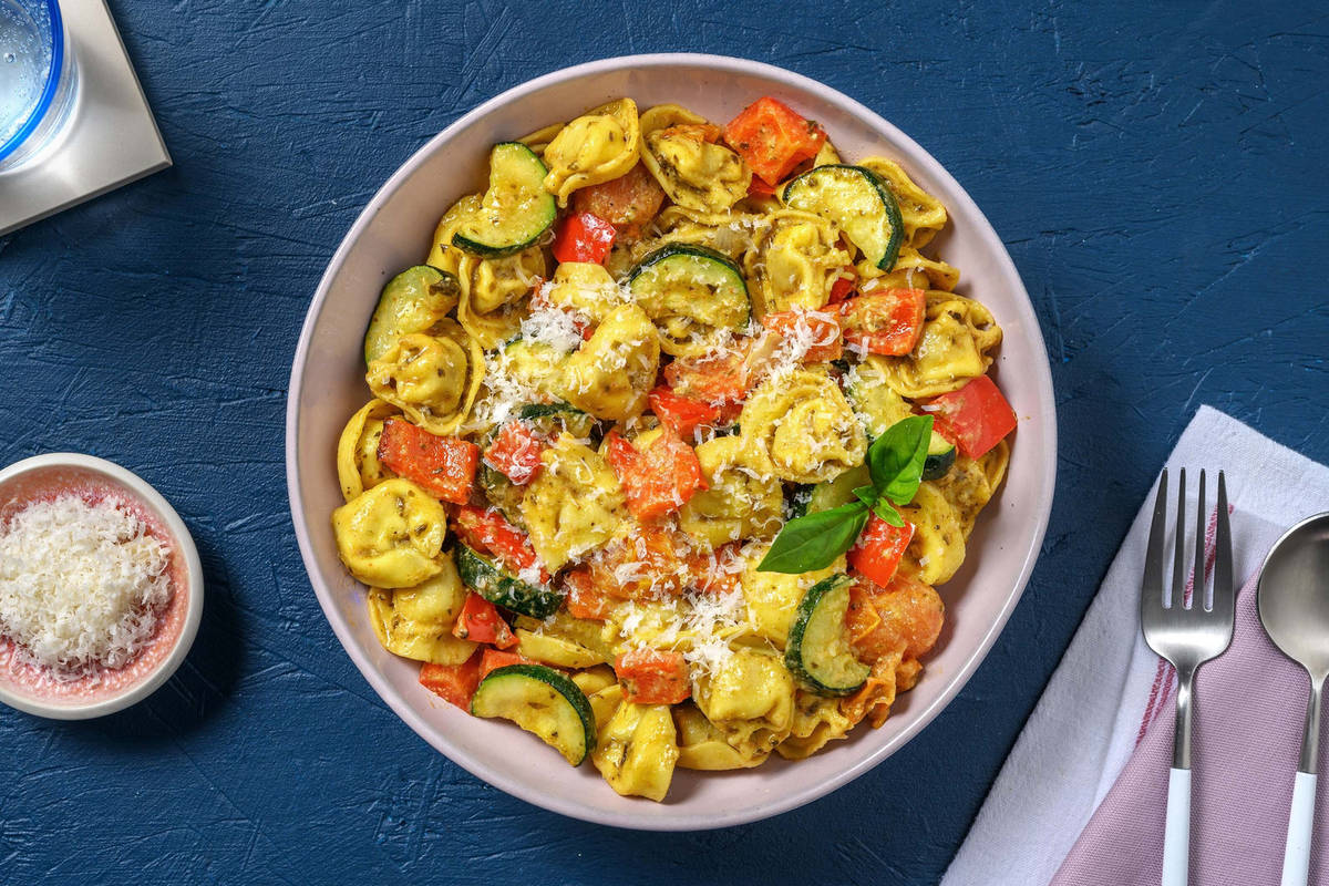 Tortellinis à la méditerranéenne