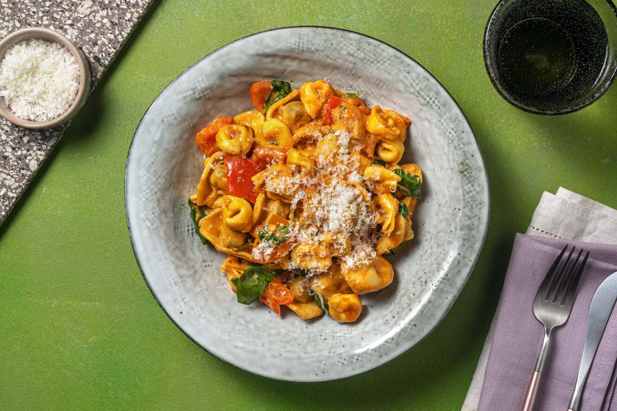 Tortellinis crémeux au fromage