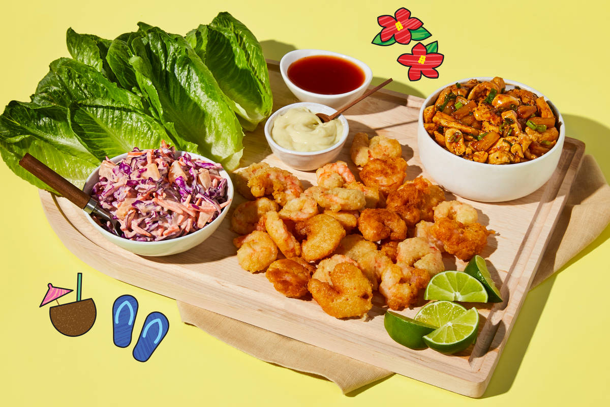 Tropical Shrimp & Chicken Pupu Platter