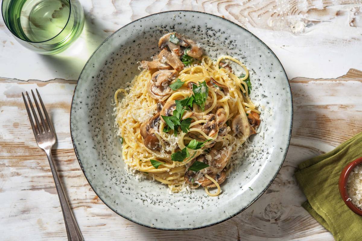 Truffle Mushroom Carbonara