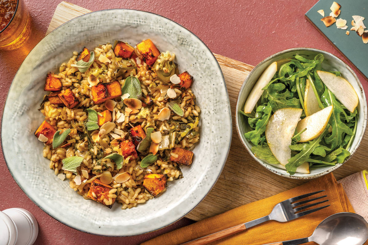 Truffle, Pumpkin & Leek Risotto