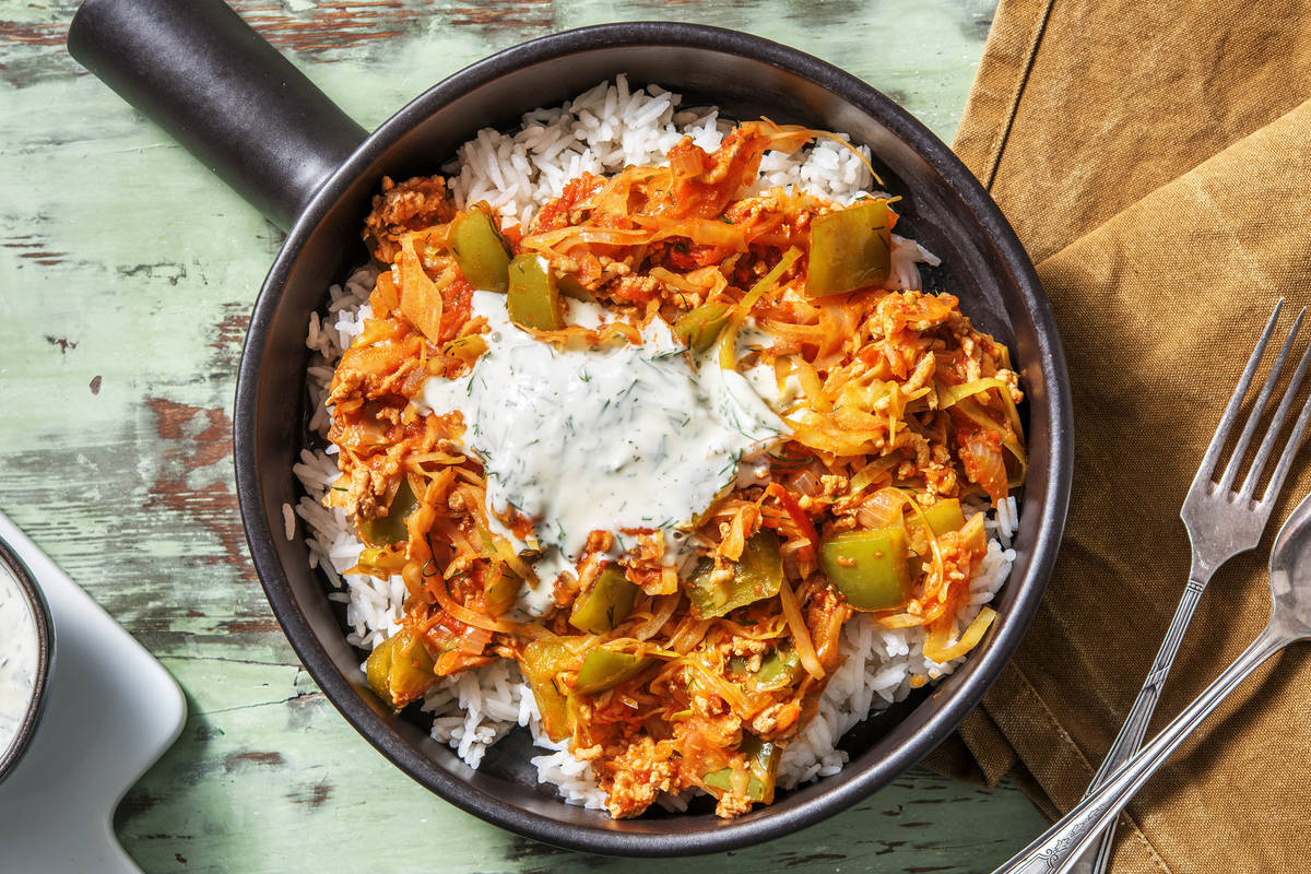 One-Pot Turkey Cabbage Roll