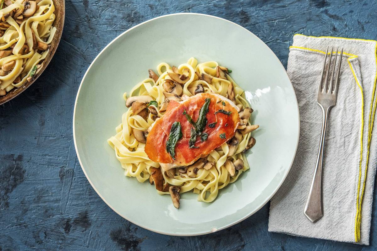 Turkey Saltimbocca