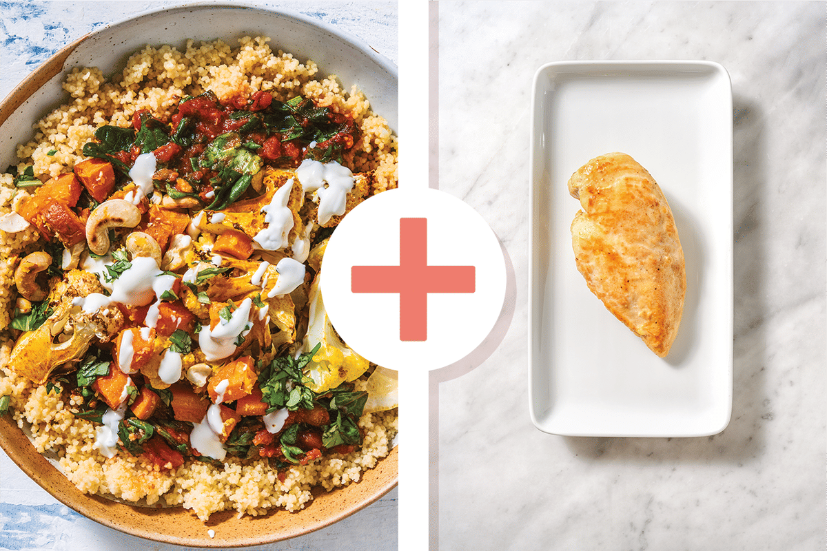 Middle Eastern-Style Chicken & Cauliflower Tagine