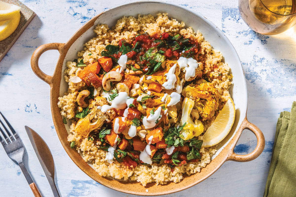 Turmeric-Roasted Cauliflower Bowl