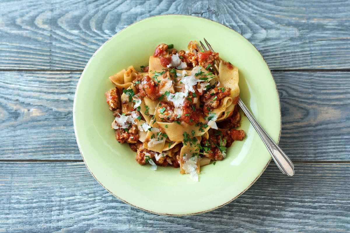 Tuscan Pappardelle with Rich Fennel Pork Ragu