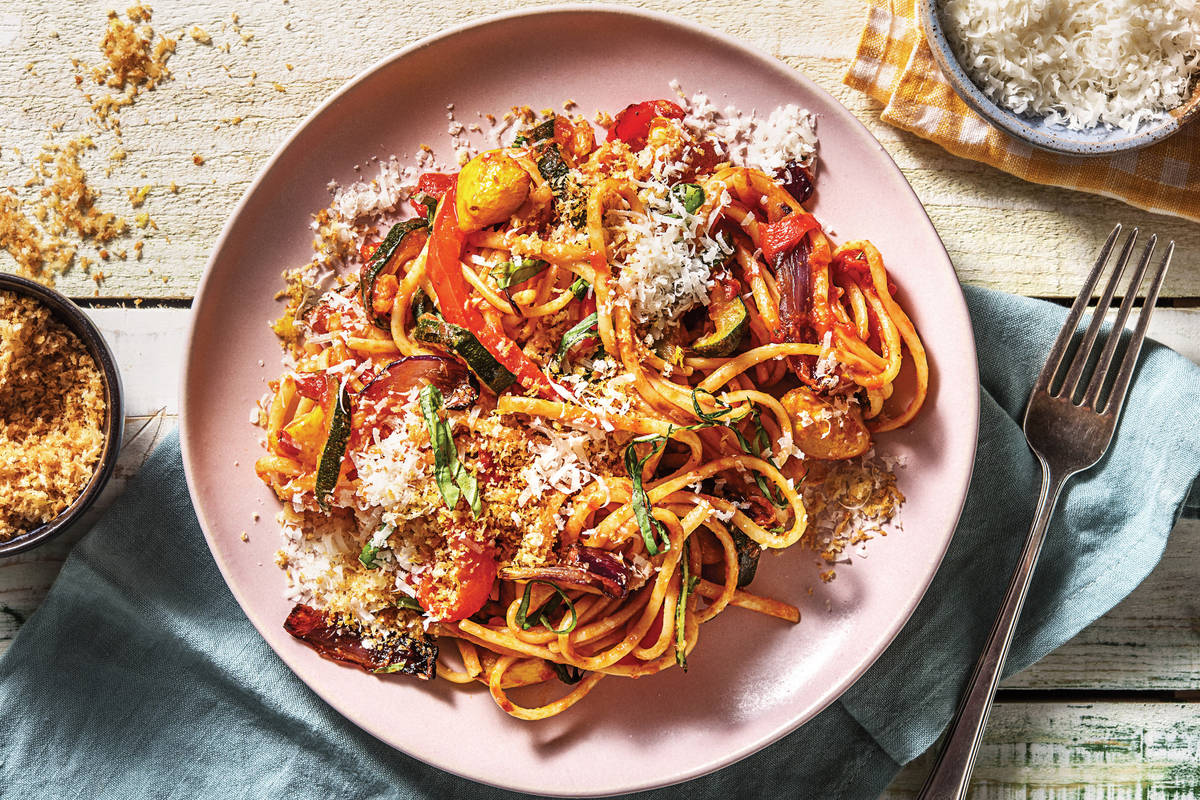 Tuscan Roast Vegetable Penne