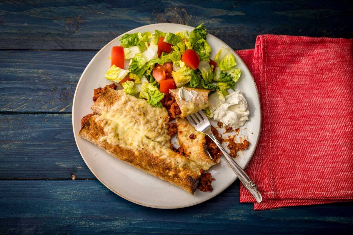 Cheesy Burrito Bake