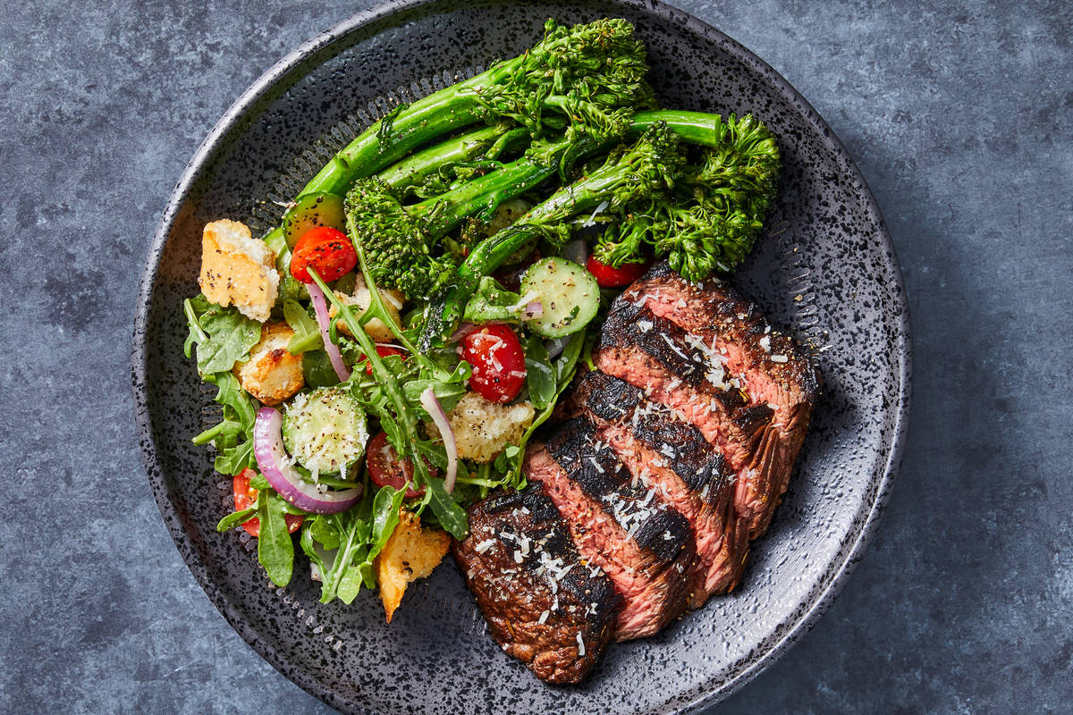 Italian-Style Steak & Roasted Baby Broccoli