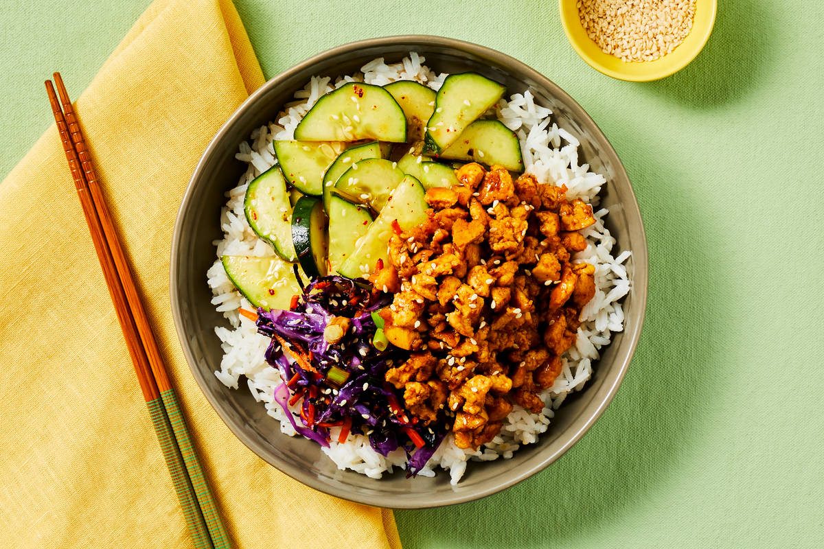 Vegan Tofu Bibimbap