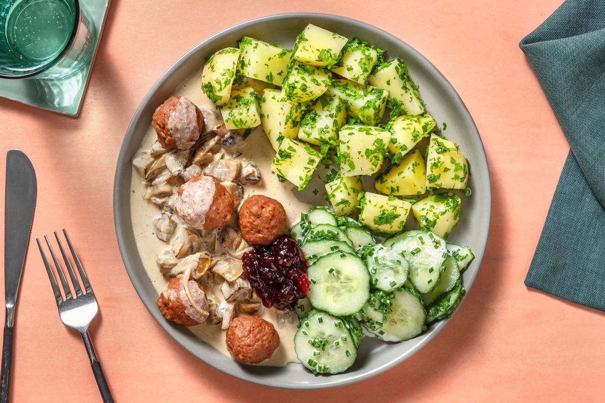 Vegane Klößchen Köttbullar Art