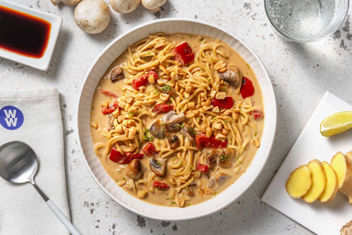 Vegetable Laksa Soup