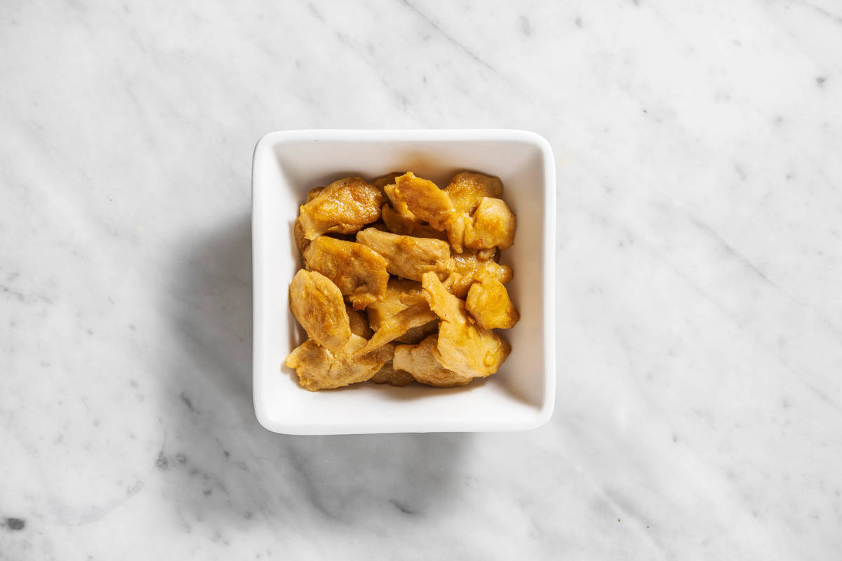 Vegan kipstukjes als extra