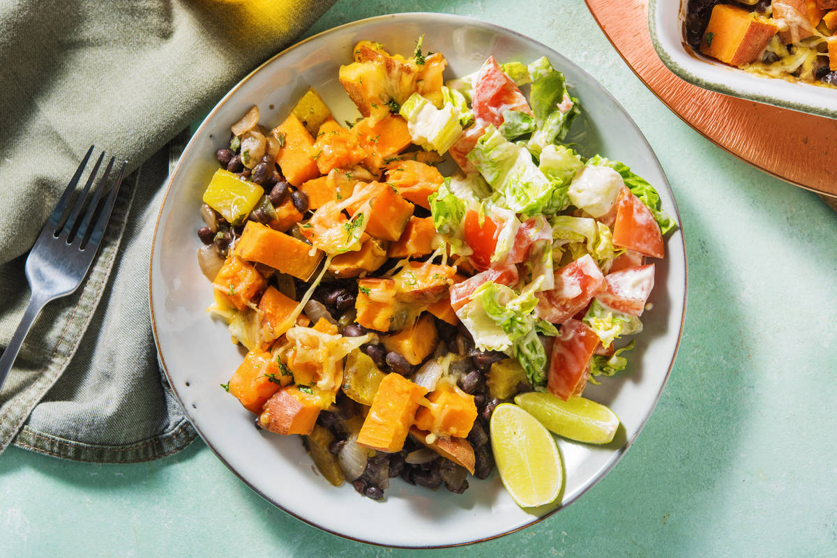 Veggie-Auflauf mit Süßkartoffel