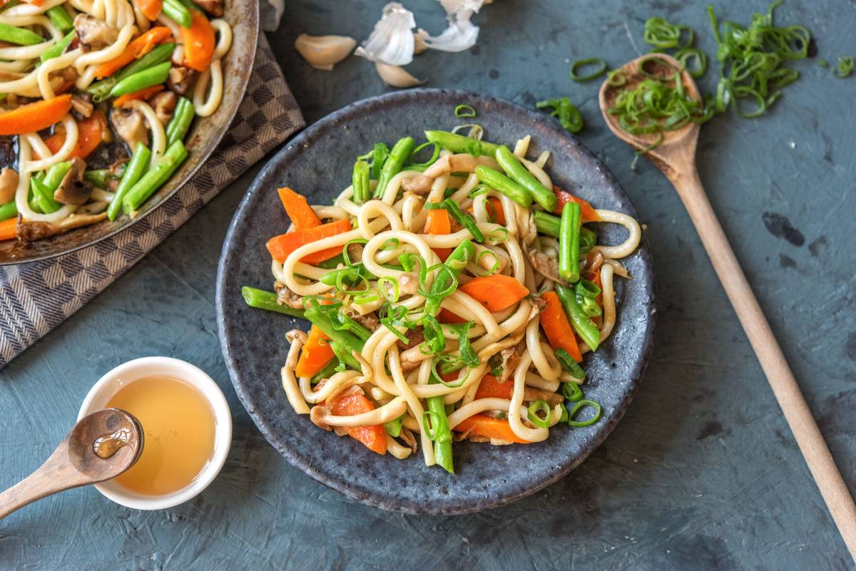 Mushroom Lo Mein