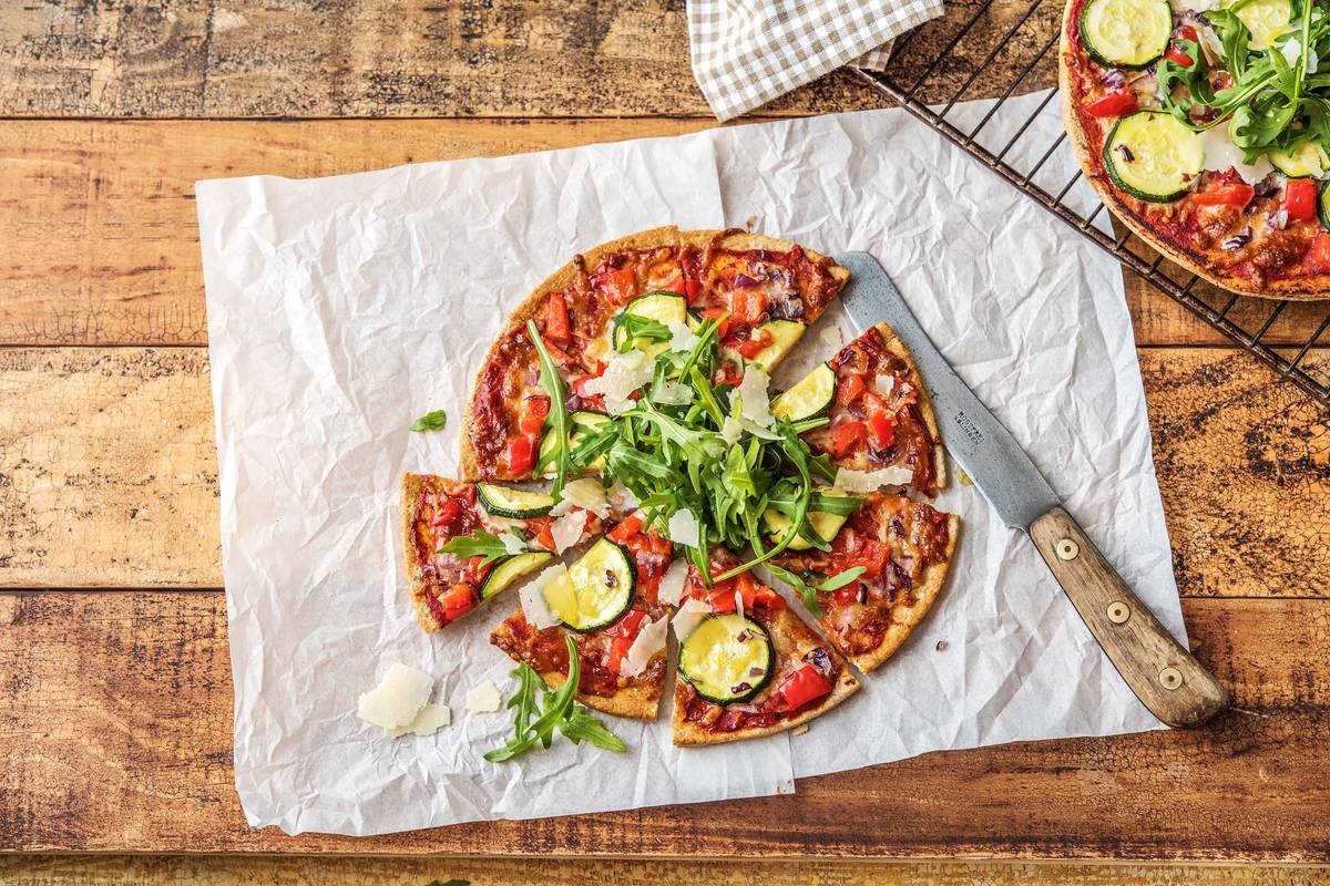 Veggie & Double Cheese Pizza