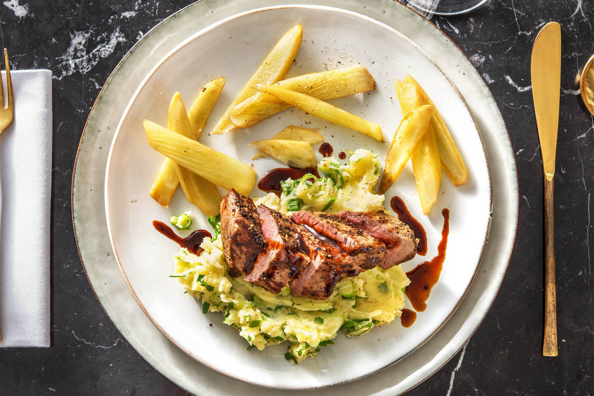 Venison Au Poivre