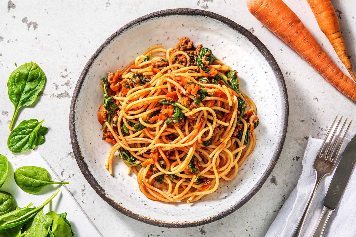 Venison Spag Bol