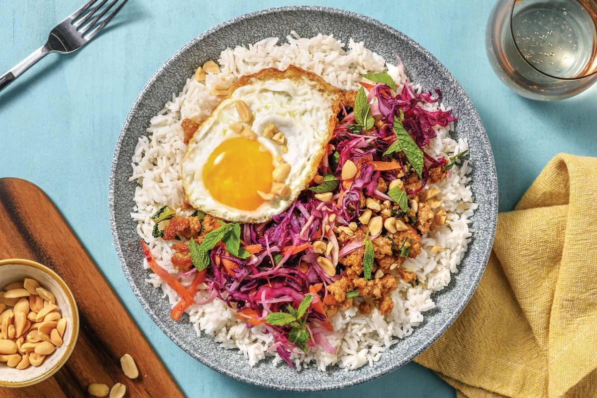 Vietnamese-Style Caramelised Pork Bowl