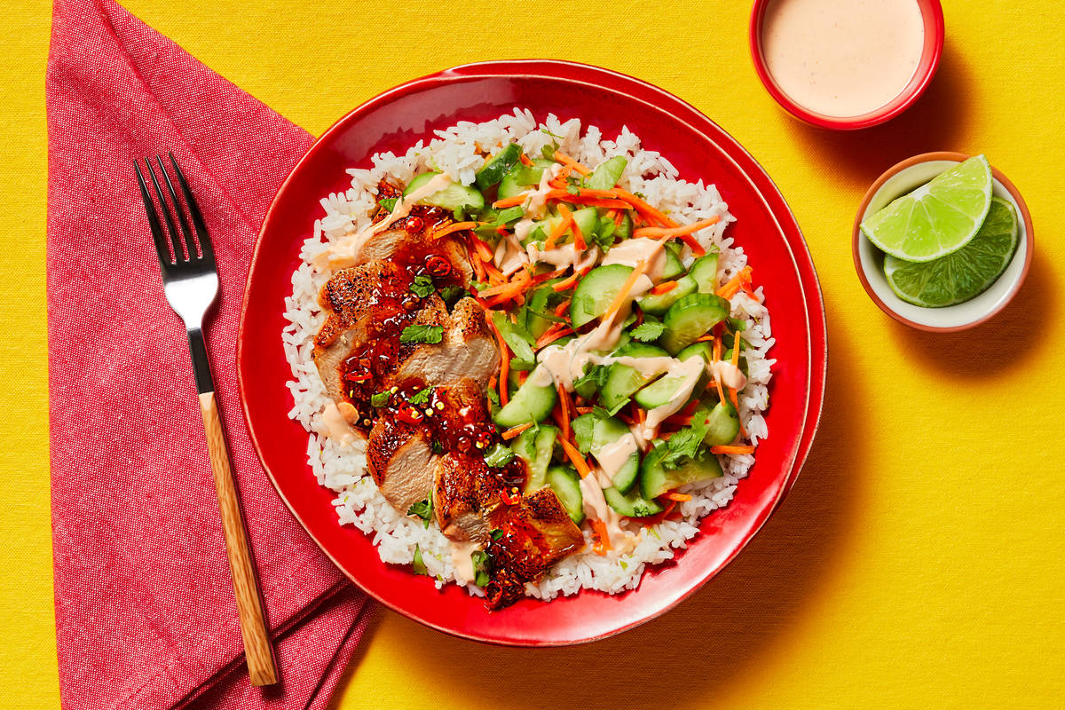 Vietnamese Chicken Bowls