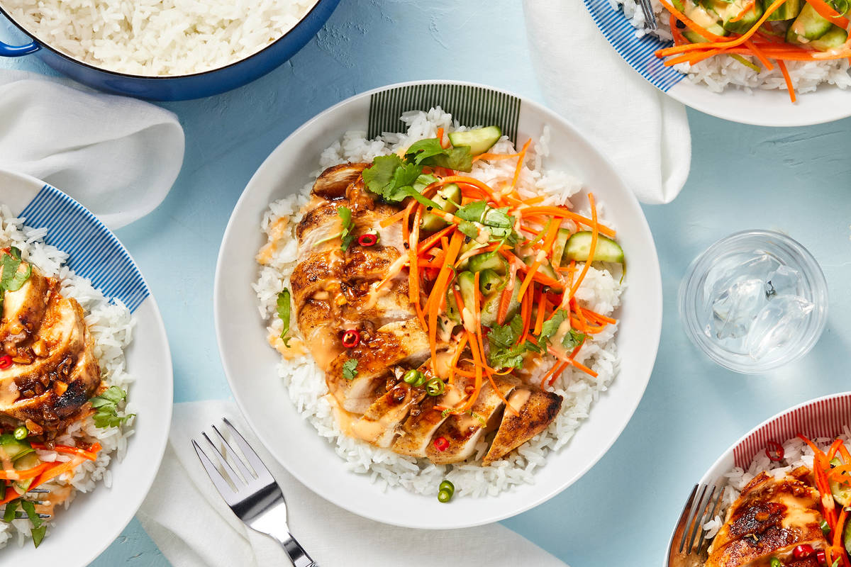 Vietnamese Chicken Bowls