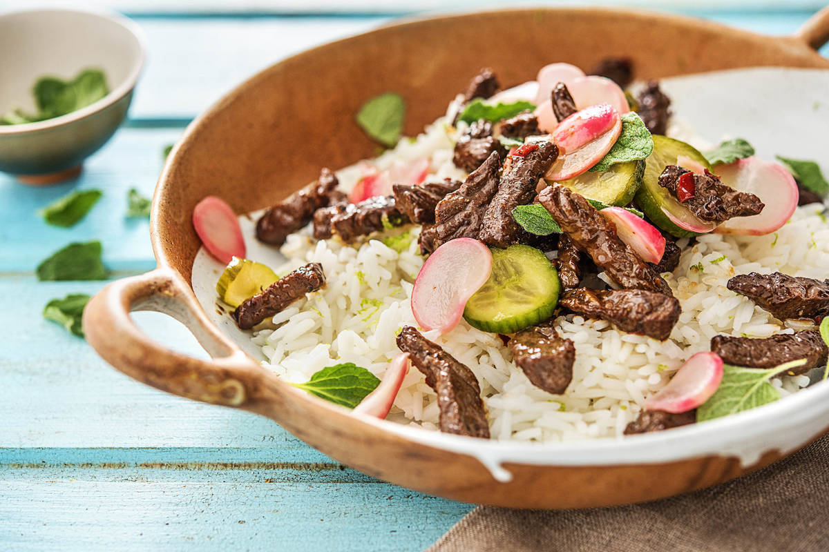 Vietnamese Marinated Steak Strips