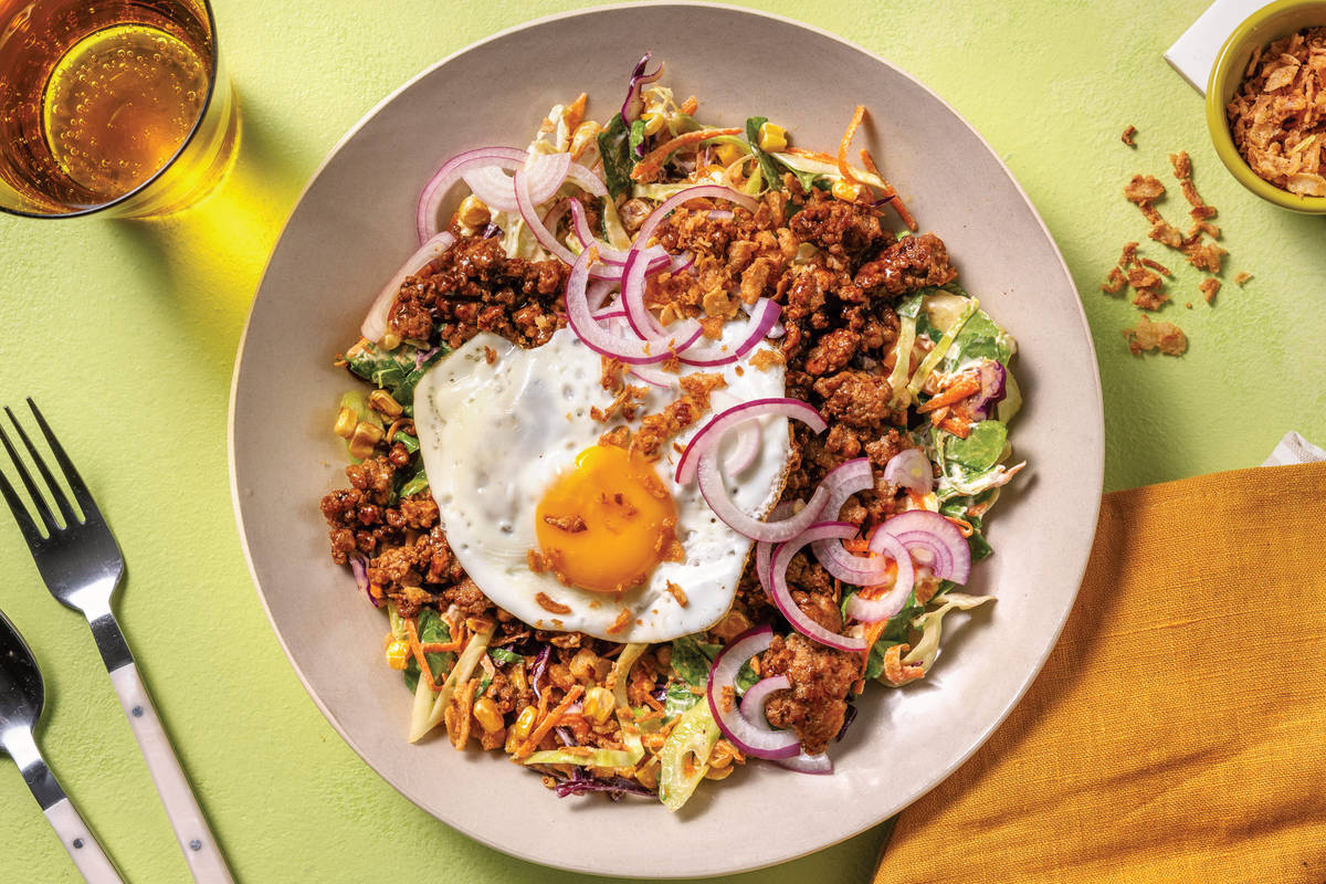 Vietnamese-Style Pork & Slaw Bowl