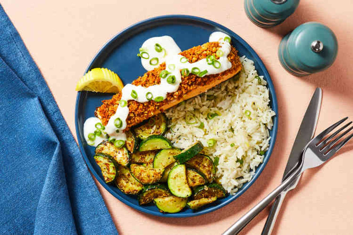 Premium Feast Walnut Crusted-Salmon