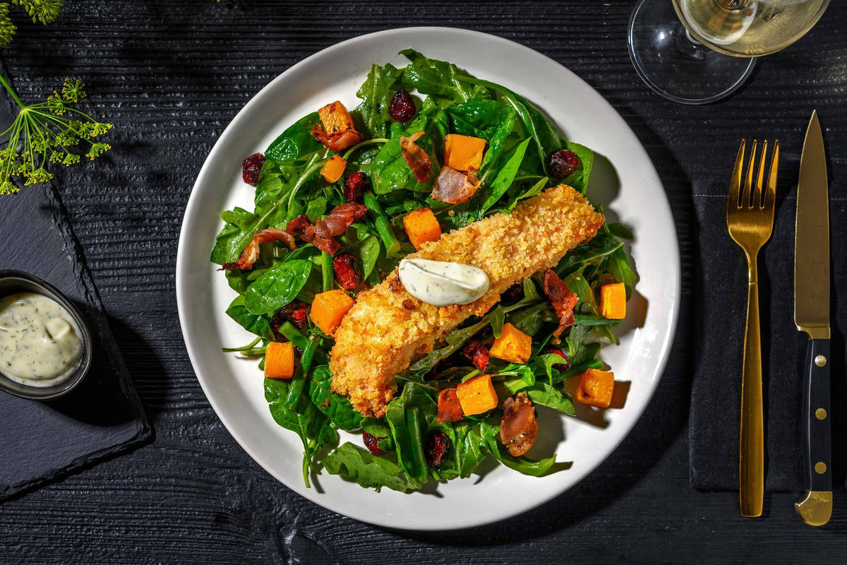 Walnut-Crusted Salmon