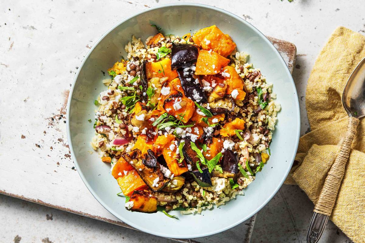 Warm Lentil Salad